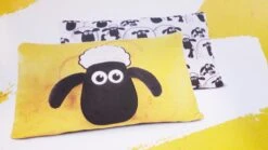 Nici 48493 Kissen Shaun Das Schaf Gelb Rechteckig Plüsch 43x25cm Shirley Timmy -Nici Store 20210102 092644