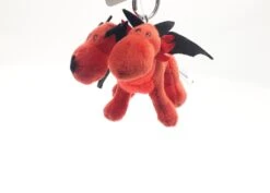 Nici 89937 Schlüsselanhänger Doppelkopfdrache Rot Ca 10cm Plüsch Taiwan Limited -Nici Store 20220414 095646