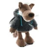 Nici 48532 Jolly Mäh Grauer Wolf Jolly Hugo Ca 25cm Plüsch Kuscheltier Schlenker -Nici Store 30005mx