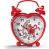 Nici 32455 Mini-Herzwecker Alarm Clock Love Cats Katzen Grau Und Rot -Nici Store 32455