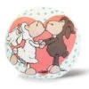 Nici 34605 Kissen Kiss Cushion Brautpaar Jolly Mäh Hochzeit Ø 26cm Plüsch -Nici Store 34605 pt
