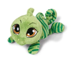 Nici 35666 Chamäleon Dunkelgrün Liegend 50cm Plüsch Schlenker Kuscheltier