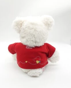Nici 37756.1 Classic Bear Creme Mit Rotem T-Shirt "I Love You" 35cm Plüsch Schlenker -Nici Store 37756 1 8