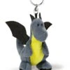 Nici 39800 Schlüsselanhänger Creatures Grauer Drache Umbrax 10cm Plüsch -Nici Store 39800 me
