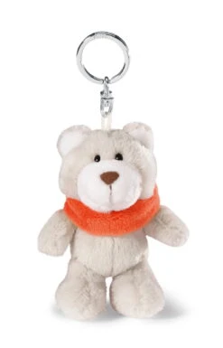 Nici 39901 Schlüsselanhänger Bär Sir Beartur 10cm Plüsch Cozy Winter Days