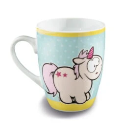 Nici 41861 Tasse Einhorn Theodor & Einhorn-Wal Rainbow HELLO 8x10cm Porzellan -Nici Store 41861 02 ZA Frei me