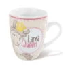 Nici 42264 Tasse Lama Queen Lama Dalia Porzellan Kaffeetasse Teetasse 310ml -Nici Store 42264 01 HA Frei me