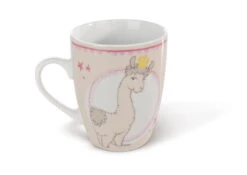 Nici 42264 Tasse Lama Queen Lama Dalia Porzellan Kaffeetasse Teetasse 310ml -Nici Store 42264 02 ZA Frei me