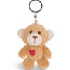 Nici 42601 Schlüsselanhänger Love Bär Hellbraun Mit Herz Ca 10cm Plüsch Kuscheltier -Nici Store 42601 01 HA Frei 1412x2048