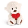 Nici 42607 Love-Bär Weiß Mit Rotem Herz Ca 30cm Plüsch Kuscheltier Liebe -Nici Store 42607 01 HA Frei me