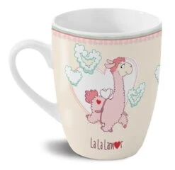 Nici 42710 Tasse Rosa Lama La-La-Love-You Porzellan Kaffeetasse Teetasse 310ml -Nici Store 42710 02 ZA Frei 2048x1992