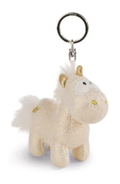 Nici 43720 Schlüsselanhänger Goldenes Einhorn Shooting Star 10cm Plüsch