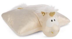 Nici 43727 Kuscheltier-Kissen 2in1 Einhorn Shooting Star Plüsch Theodor 40x30cm -Nici Store 43727 02 ZA Frei me