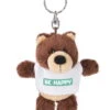Nici 44698 Schlüsselanhänger Bär Mit T-Shirt Ca 10cm - Be Happy -Nici Store 44698 01 HA Frei 1463x2048