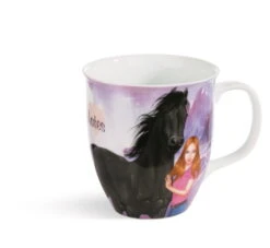 Nici 44921 Tasse Soulmates Mystery Hearts Pferde Kaffeetasse Teetasse 9,5x10cm
