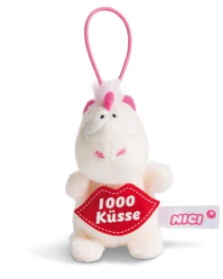 Nici 44984 Message To Go Loop 8cm Einhorn Theodor - 1000 Küsse -Nici Store 44984 01 HA Frei 1638x2048