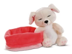 Nici 45373 Sleeping Puppies Schlafendes Hundebaby Im Körbchen 16cm Creme -Nici Store 45373 03 ZA Frei 2048x1536