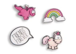Nici 45702 SET Acryl Pins Einhorn Theodor & Friends Regenbogen Auf Header-Karte -Nici Store 45702 05 ZA Frei 2048x1462