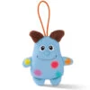 Nici 46101 Moffini Schoko Blau Mit Loop 8cm Plüschmonster Kuscheltier -Nici Store 46101 01 HA Frei