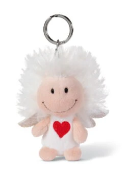 Nici 46121 Schlüsselanhänger Schutzengel Weiß Mit Herz 7cm Plüsch -Nici Store 46121 02 ZA Frei 1462x2048