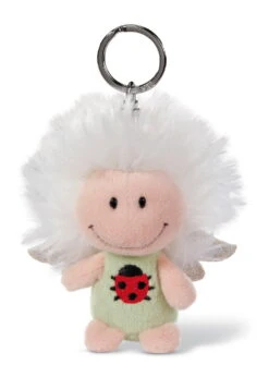 Nici 46122 Schlüsselanhänger Schutzengel Grün Mit Marienkäfer 7cm Plüsch -Nici Store 46122 02 ZA Frei 1462x2048