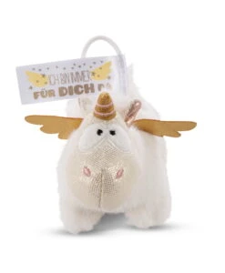 Nici 46376 Einhorn-Engel Angelia 11cm Mit Loop Plüsch Weiß-gold Bin Für Dich Da -Nici Store 46367 02 ZA Frei 1684x2048