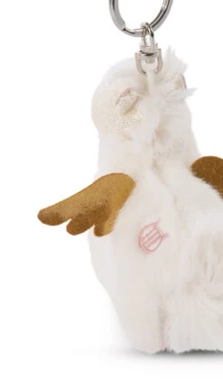 Nici 46370 Schlüsselanhänger Einhorn-Engel Angelia 10cm Plüsch Weiß-gold -Nici Store 46370 03 ZA Frei 1171x2048