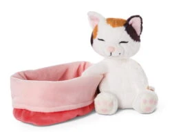Nici 47143 Sleeping Kitties Schlafende Katze Im Körbchen 16cm Plüsch Glückskatze -Nici Store 47143 02 ZA Frei 2048x1587
