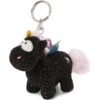 Nici 47370 Schlüsselanhänger Schwarzes Einhorn Rainbow Yin & Yang 10cm Plüsch -Nici Store 47370 01 HA Frei 1866x2048