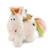 Nici 48419 Weißes Einhorn Rainbow Yin & Yang 22cm Stehend Plüsch Kuscheltier
