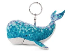 Nici 47430 Schlüsselanhänger Wal 10cm Atlantic Friends Plüsch Polygondruck