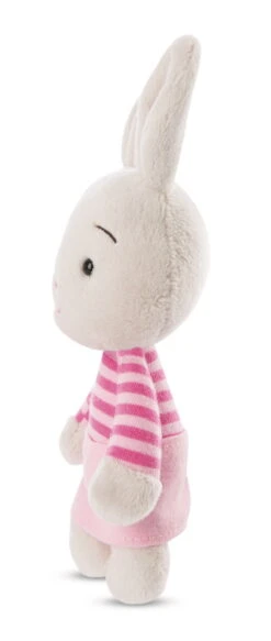 Nici 47512 Happy Bunnies Bunny Hase Hellgrau Rosa Shirt 15cm Plüsch Kuscheltier -Nici Store 47512 02 ZA Frei 868x2048