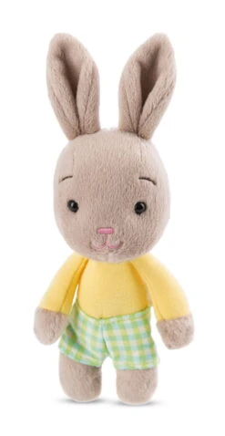 Nici 47513 Happy Bunnies Bunny Hase Braun Gelbes Shirt 15cm Plüsch Kuscheltier -Nici Store 47513 04 ZA Frei 1059x2048