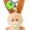 Nici 47540 Schlüsselanhänger Brauner Hase Plüsch 7cm Ich Bring Dir Glück