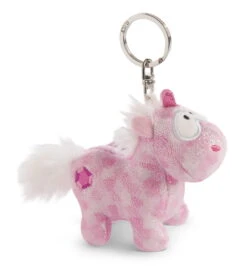 Nici 47630 Schlüsselanhänger Einhorn Pink Diamond 10cm Plüsch Glitzernd