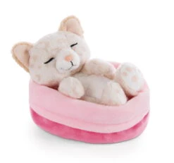 Nici 47892 Sleeping Pets Kittie Schlafende Katze Leopardmuster Im Körbchen 12cm -Nici Store 47892 02 ZA Frei vorl 2048x1914