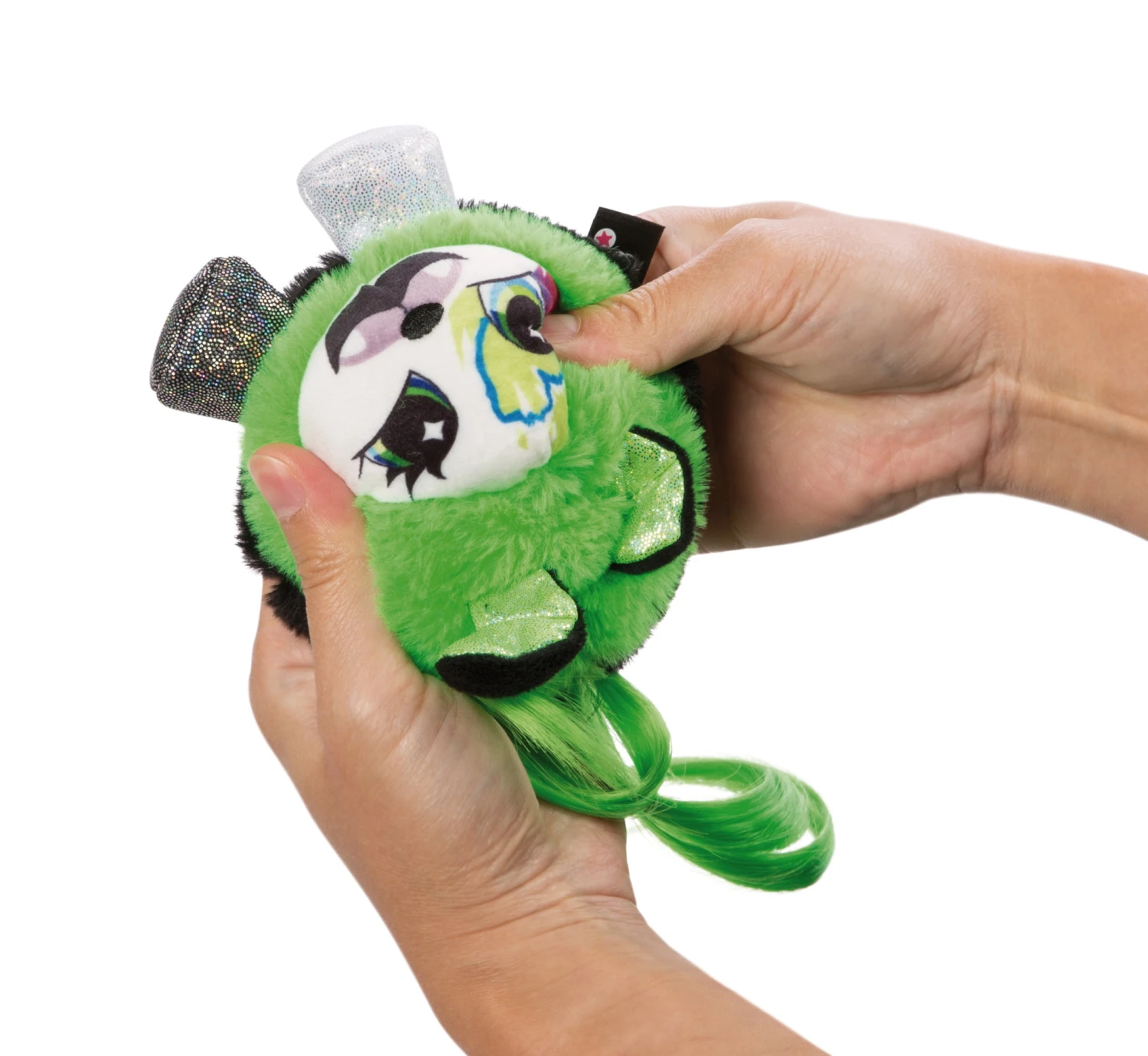 Nici 47907 Pixidoos Pets 2-in-1 Wendeplüsch Hund Bonbi 12cm Grün-schwarz Plüsch 7 Nici 47907 Pixidoos Pets 2-in-1 Wendeplüsch Hund Bonbi 12cm Grün-schwarz Plüsch – Bild 5