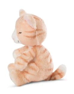 Nici 48087 Sleeping Kitties Schlafende Katze Im Körbchen 12cm Plüsch Rot -Nici Store 48087 03 ZA Frei me