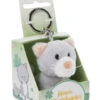 Nici 48126 Schlüsselanhänger Message Friends 6cm - Katze "Kleiner Glücksbringer"