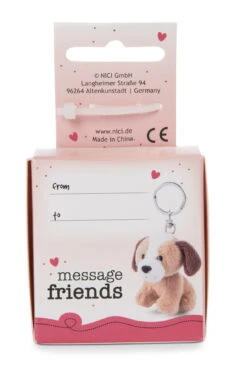 Nici 48131 Schlüsselanhänger Message Friends 6cm - Hund "Alles Gute!" -Nici Store 48130 02 ZA Frei 1356x2048 1