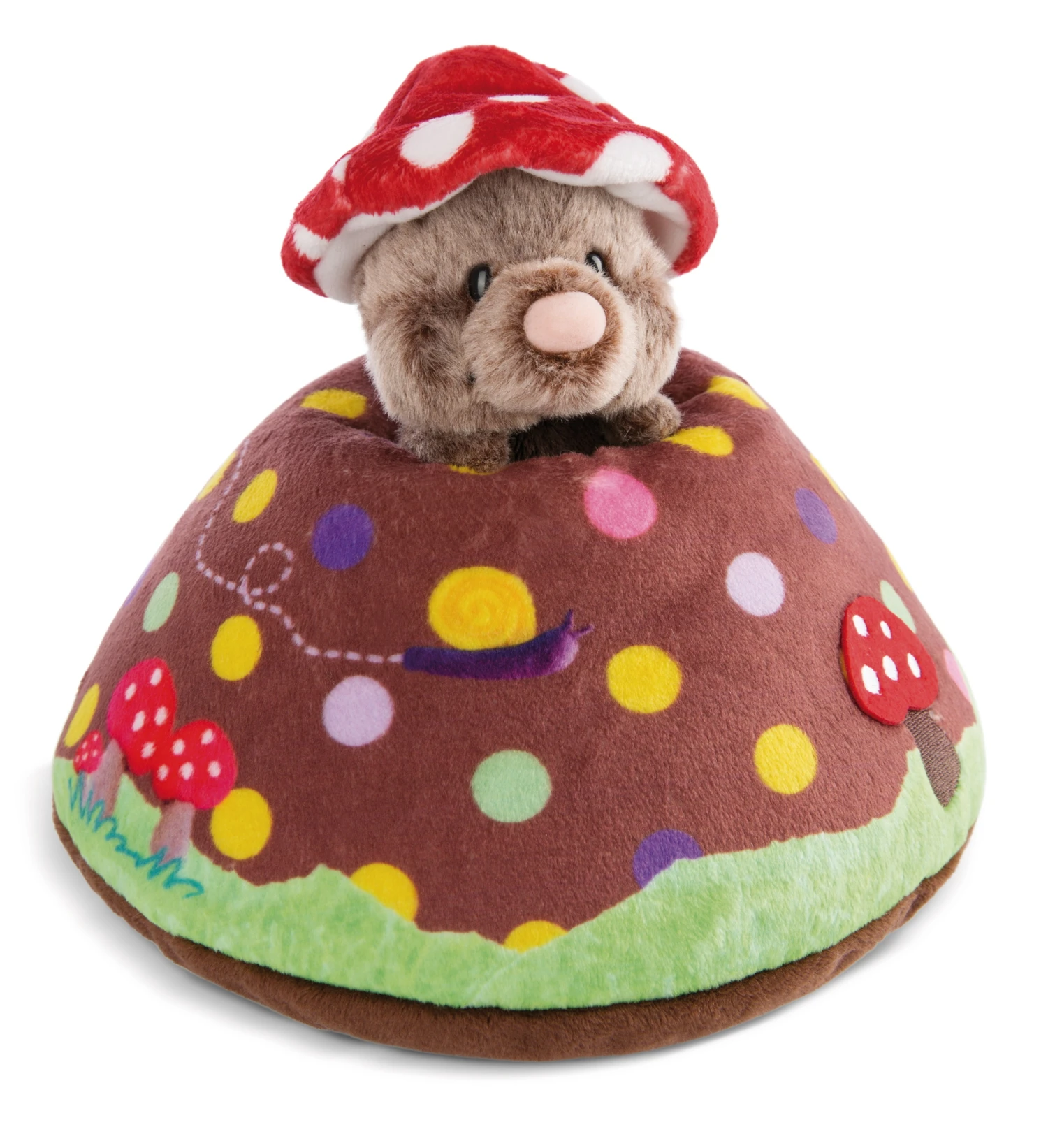 Nici 48210 Spielkissen Maulwurf & Erdhügel 23x19cm Forest Friends GREEN Plüsch 4 Nici 48210 Spielkissen Maulwurf & Erdhügel 23x19cm Forest Friends GREEN Plüsch – Bild 2