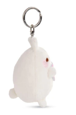 Nici 48220 Schlüsselanhänger Molang Mit Regenbogenherz 8cm Plüsch Kawaii -Nici Store 48220 03 ZA Frei