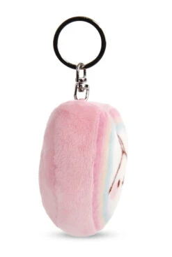 Nici 48221 Schlüsselanhänger Herzförmig Molang Regenbogen 8cm Plüsch Kawaii -Nici Store 48221 03 ZA Frei