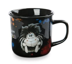 Nici 48255 Tasse Schwarzes Schaf Jerome 10cm Comic Wolf Ulvy & Friends 400ml -Nici Store 48255 04 ZA Frei 2048x1838