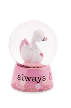 Nici 48282 + 48283 Schüttelkugel Schneekugel SET 2 Schwäne 6,5cm Love Classics -Nici Store 48282 02 ZA Frei me