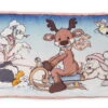 Nici 48333 Kissen Rentier Hase Meise Pingu 43x25cm Plüsch Winter Friends GREEN -Nici Store 48333 01 HA Frei 2048x1340