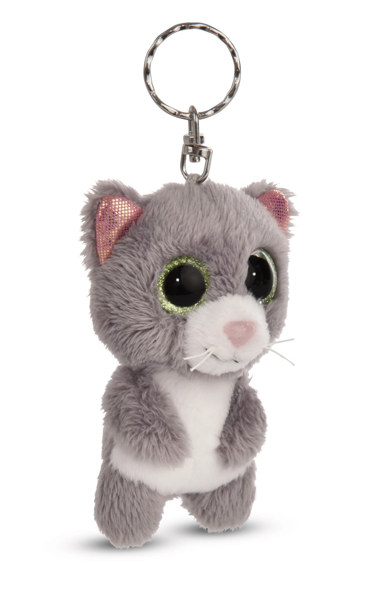 Nici 48692 Schlüsselanhänger GLUBSCHIS Katze Grau Felinja 9cm Pet Edition GREEN 4 Nici 48692 Schlüsselanhänger GLUBSCHIS Katze Grau Felinja 9cm Pet Edition GREEN – Bild 2