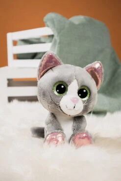 Nici 48697 GLUBSCHIS Katze Grau Felinja Ca 15cm Pet Edition GREEN Haustier -Nici Store 48697 17 Milieu 1365x2048