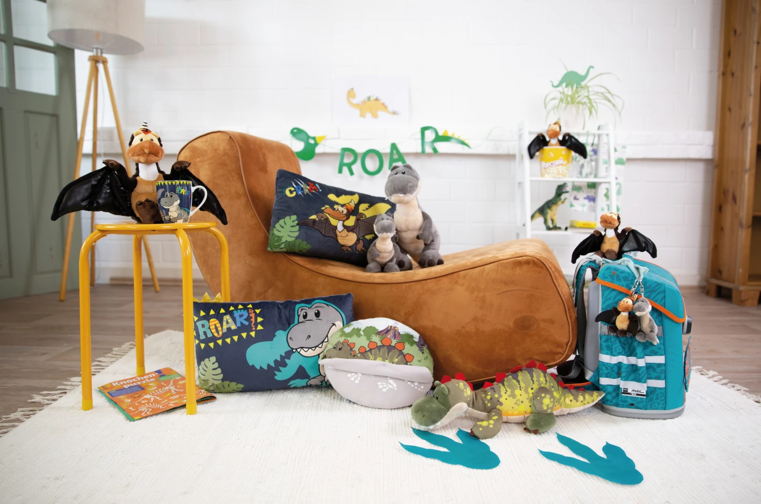 Nici 48815 Dinosaurier Flugsaurier Orny 35cm Plüsch Kuscheltier Dino GREEN – Bild 7