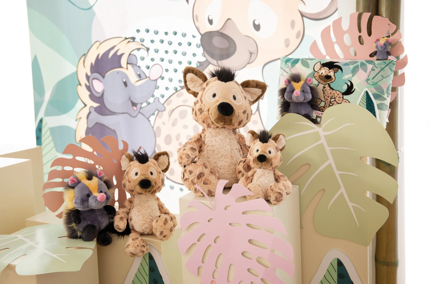 Nici 48864 Tenrek Terek 25cm Mit Einrollfunktion Plüsch GREEN Wild Friends 8 Nici 48864 Tenrek Terek 25cm Mit Einrollfunktion Plüsch GREEN Wild Friends – Bild 6